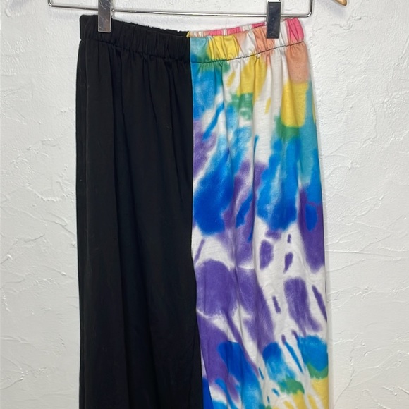 - Contrast Tie Dye Sweatpants/Joggers/Lounge Pants - Picture 6 of 7